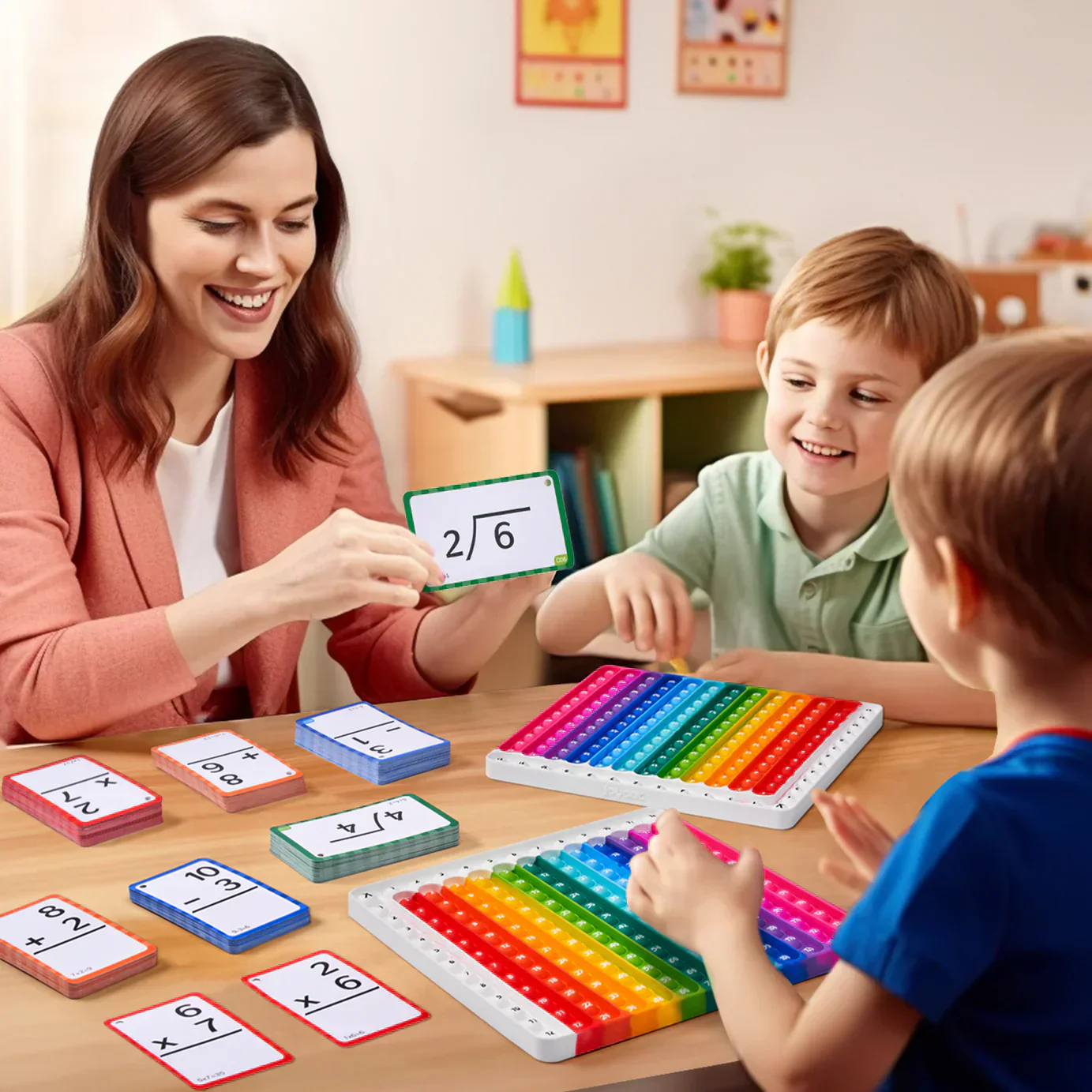 Math Flash Cards and Pop Fidget Chart - Image 7