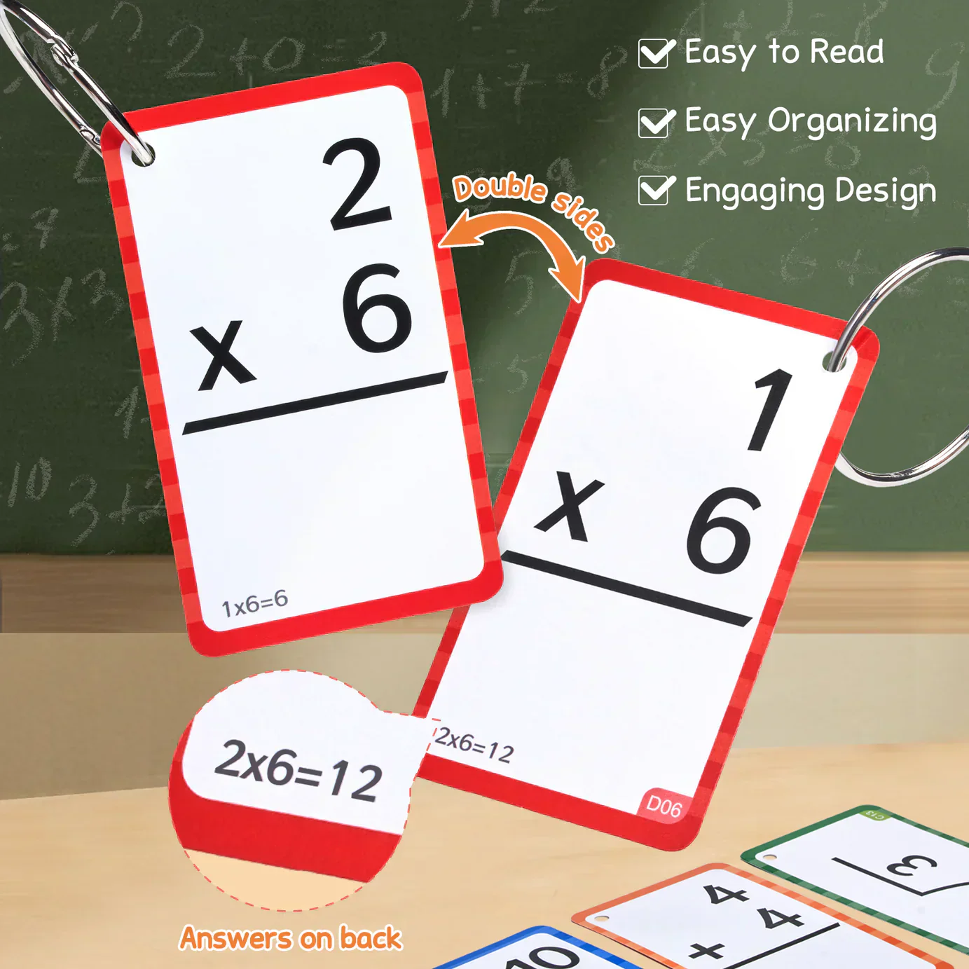 Math Flash Cards and Pop Fidget Chart - Image 8