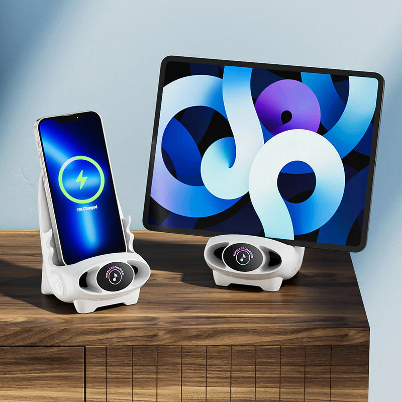 Mini Wireless Fast Charger Phone Holder - Image 3