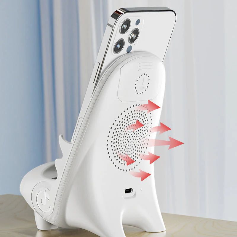 Mini Wireless Fast Charger Phone Holder - Image 4