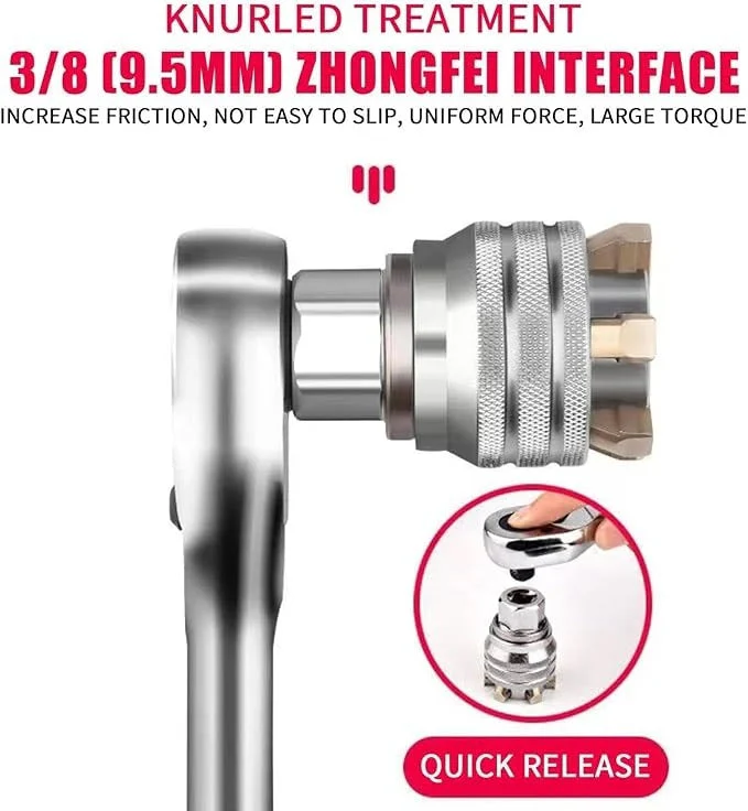 Multi-function Universal Socket Wrench Tool - Universal Maintenance Tool - Image 5