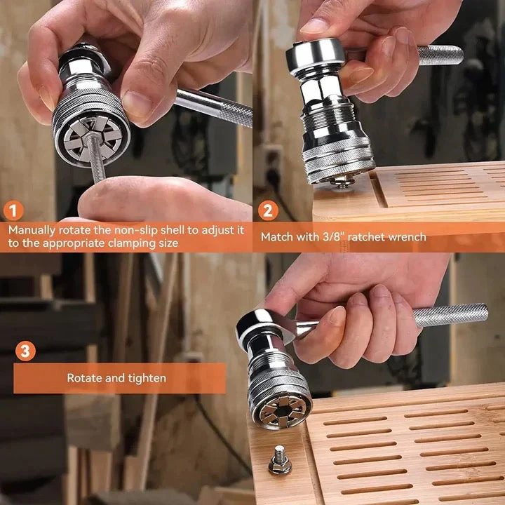 Multi-function Universal Socket Wrench Tool - Universal Maintenance Tool - Image 8