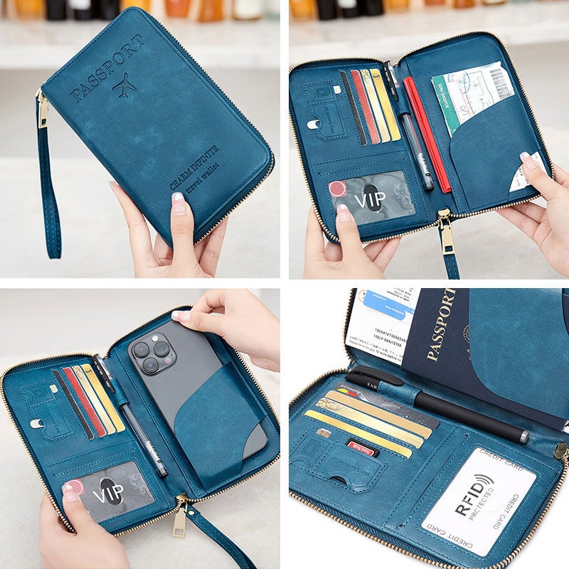 Multi-Functional RFID Passport Wallet - Image 6