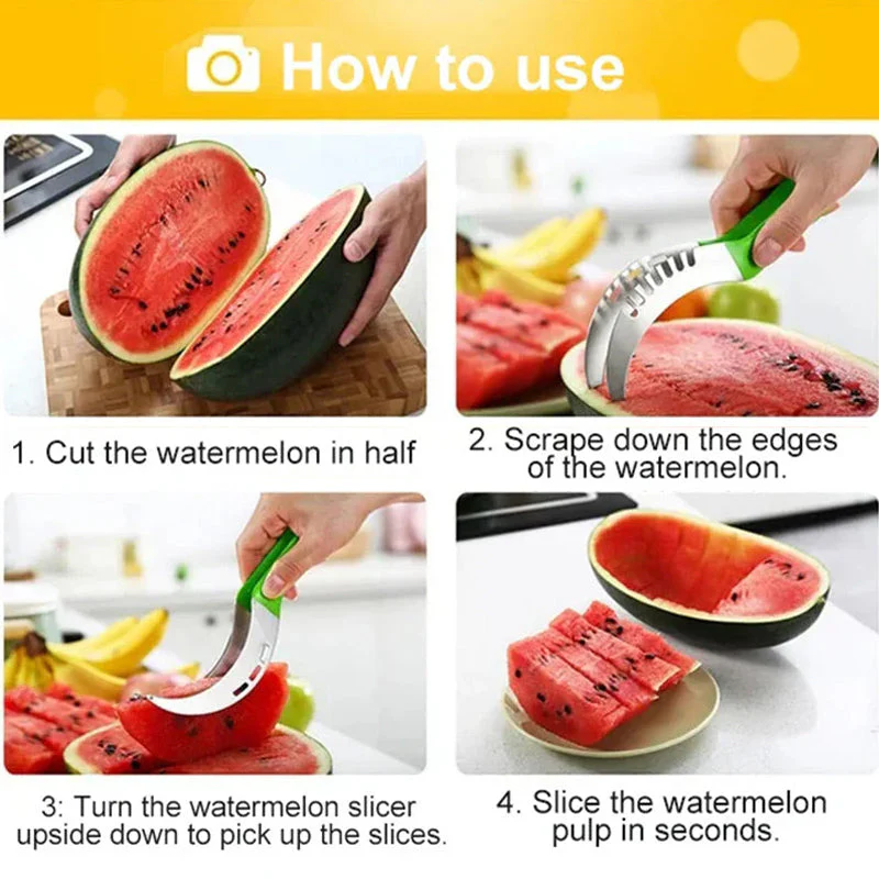 🍉Multifunctional Stainless Steel Fruit Slicer - Image 4