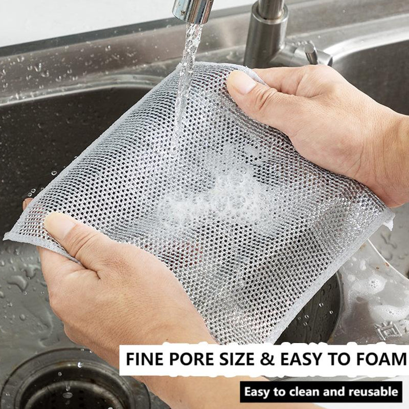 Multipurpose Wire Dishwashing Rags for Wet and Dry - Image 8
