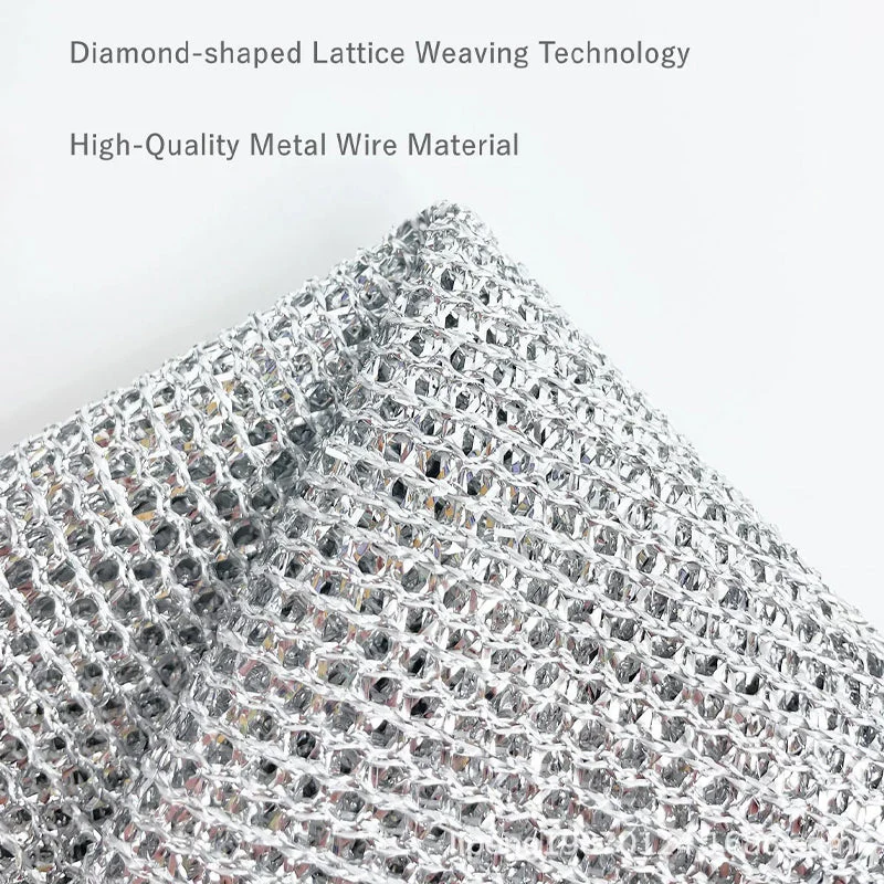 Multipurpose Wire Dishwashing Rags for Wet and Dry - Image 4