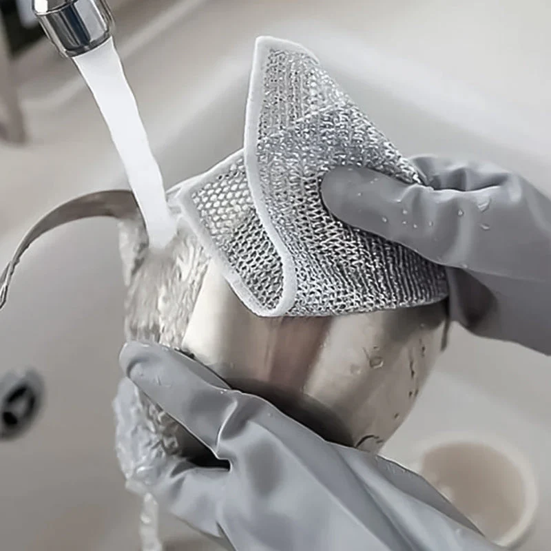 Multipurpose Wire Dishwashing Rags for Wet and Dry - Image 9