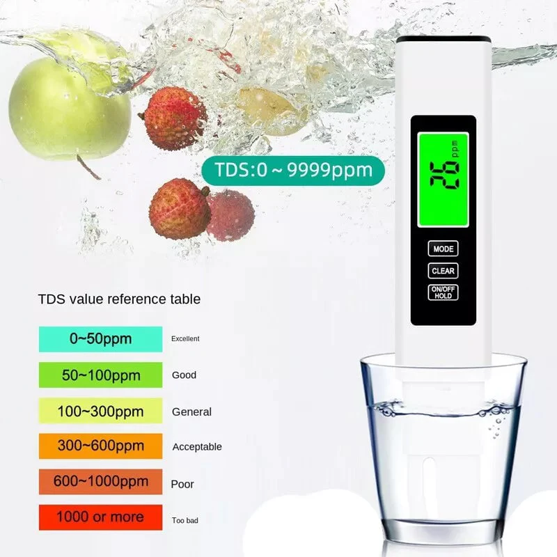 New 4 in 1 Tds Meter Digital Water Tester - Image 8