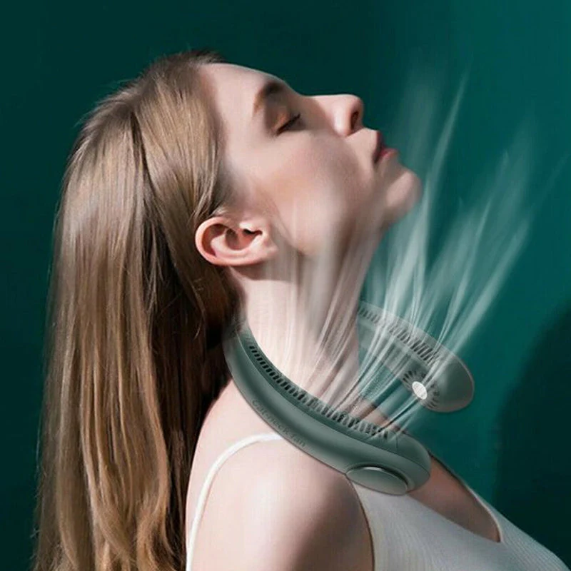 🔥Summer Hot Sale🔥New Portable Neck Fan - Image 8