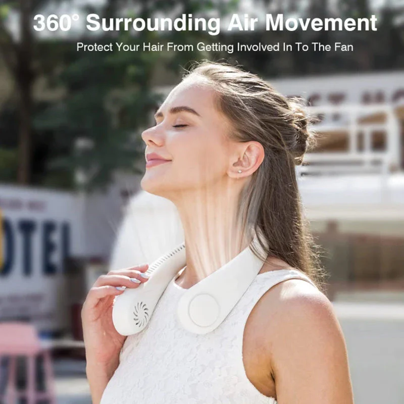 🔥Summer Hot Sale🔥New Portable Neck Fan - Image 9