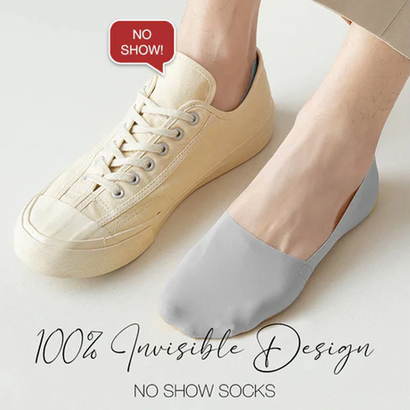 Non-slip Ice Silk Socks for Women/Men