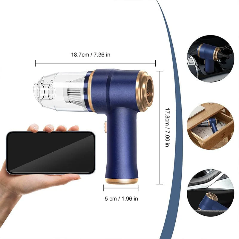 Portable Cordless Car and Home Vacuum Cleaner - Image 10