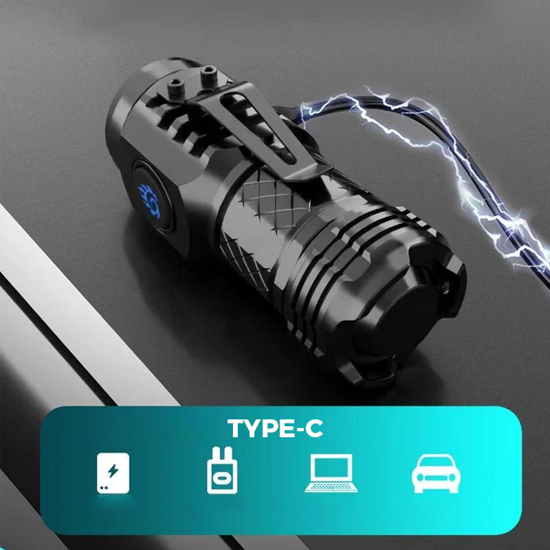Portable Three-eyed Monster Mini Flashlight - Image 13