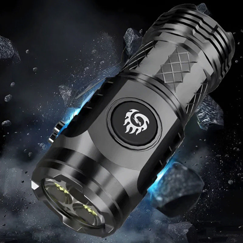 Portable Three-eyed Monster Mini Flashlight - Image 14