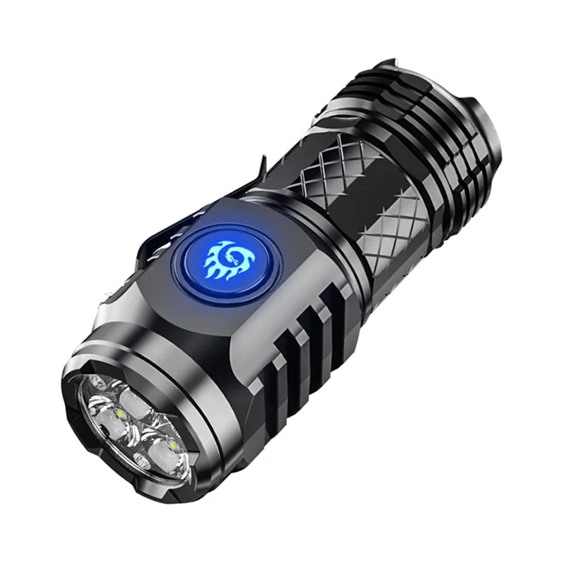 Portable Three-eyed Monster Mini Flashlight - Image 18