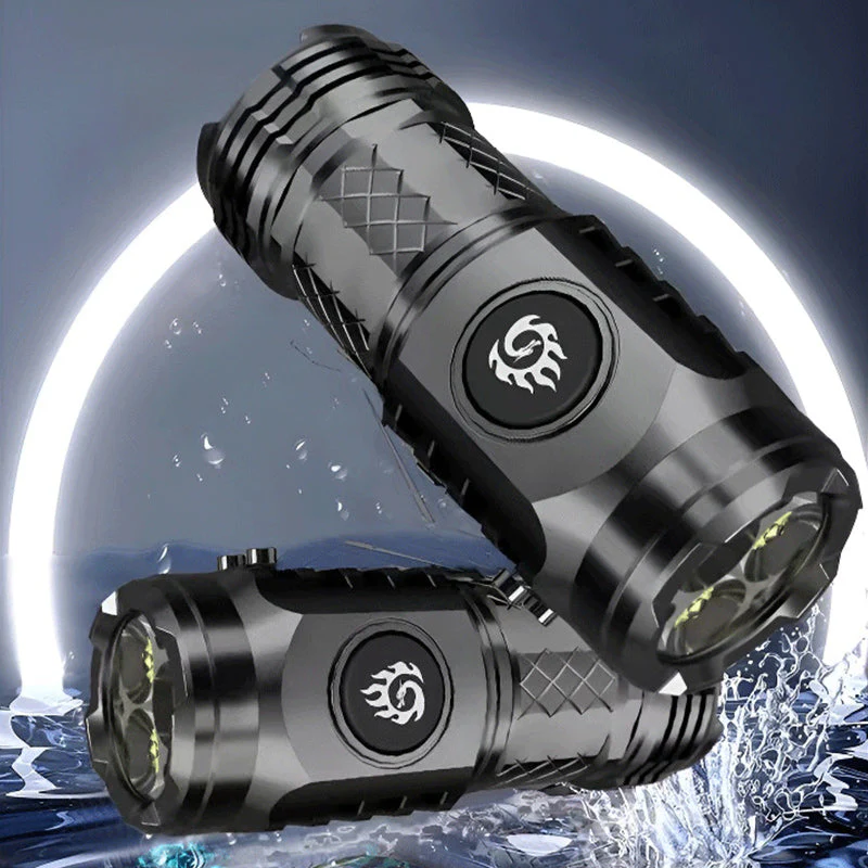 Portable Three-eyed Monster Mini Flashlight - Image 3