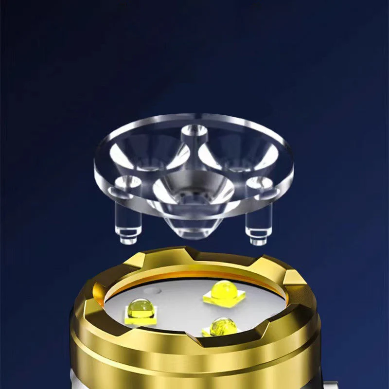 Portable Three-eyed Monster Mini Flashlight - Image 9