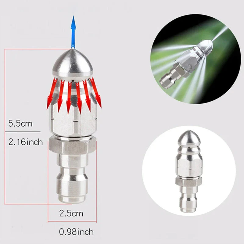 🔥66% OFF🔥Powerful Pipe Cleaning and Unclogging Nozzle - Image 13