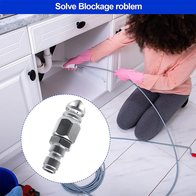 🔥66% OFF🔥Powerful Pipe Cleaning and Unclogging Nozzle - Image 2