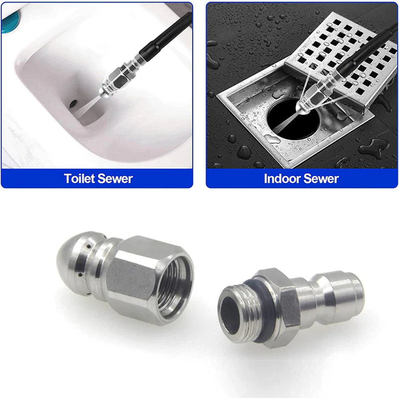 🔥66% OFF🔥Powerful Pipe Cleaning and Unclogging Nozzle - Image 3