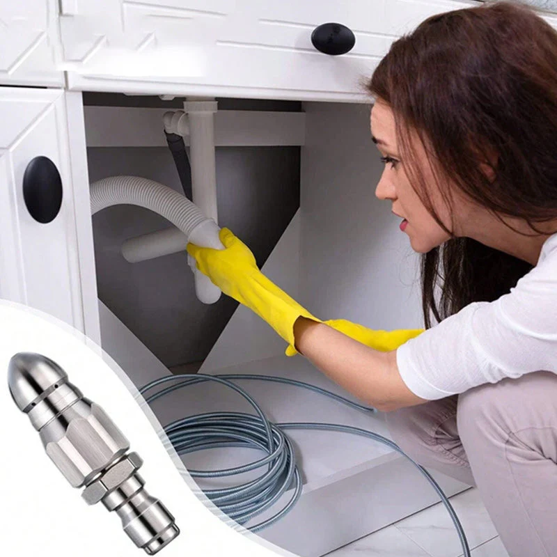 🔥66% OFF🔥Powerful Pipe Cleaning and Unclogging Nozzle - Image 4