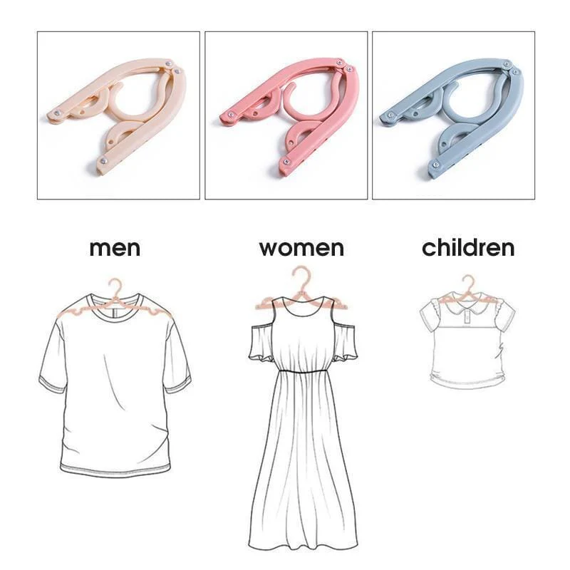 Retractable Portable Travel Hangers 4pcs - Image 4