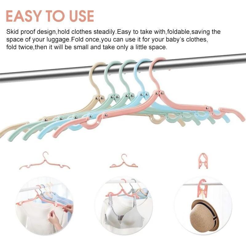 Retractable Portable Travel Hangers 4pcs - Image 5