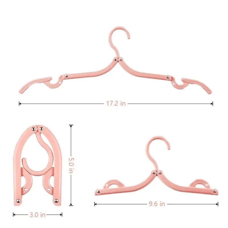 Retractable Portable Travel Hangers 4pcs - Image 8
