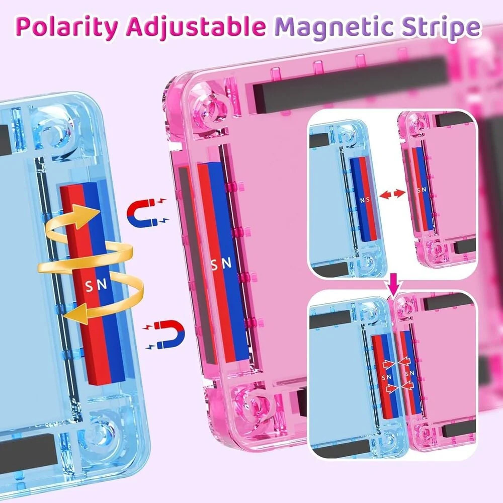 Sakerplus Magnetic Tiles Building Blocks Set - Image 3