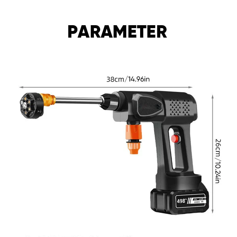 Sakerplus Portable Cordless Pressure Washer - Image 2