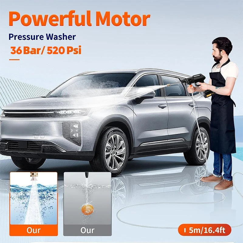 Sakerplus Portable Cordless Pressure Washer - Image 6