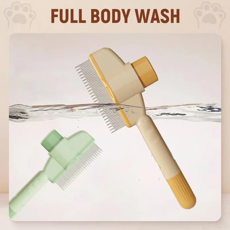 Self-cleaning Pet Flea Comb Grooming Brush - Image 7