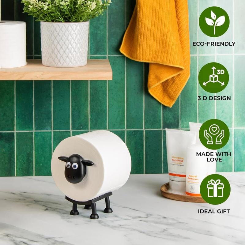 Sheep Toilet Paper Roll Holder - Image 3