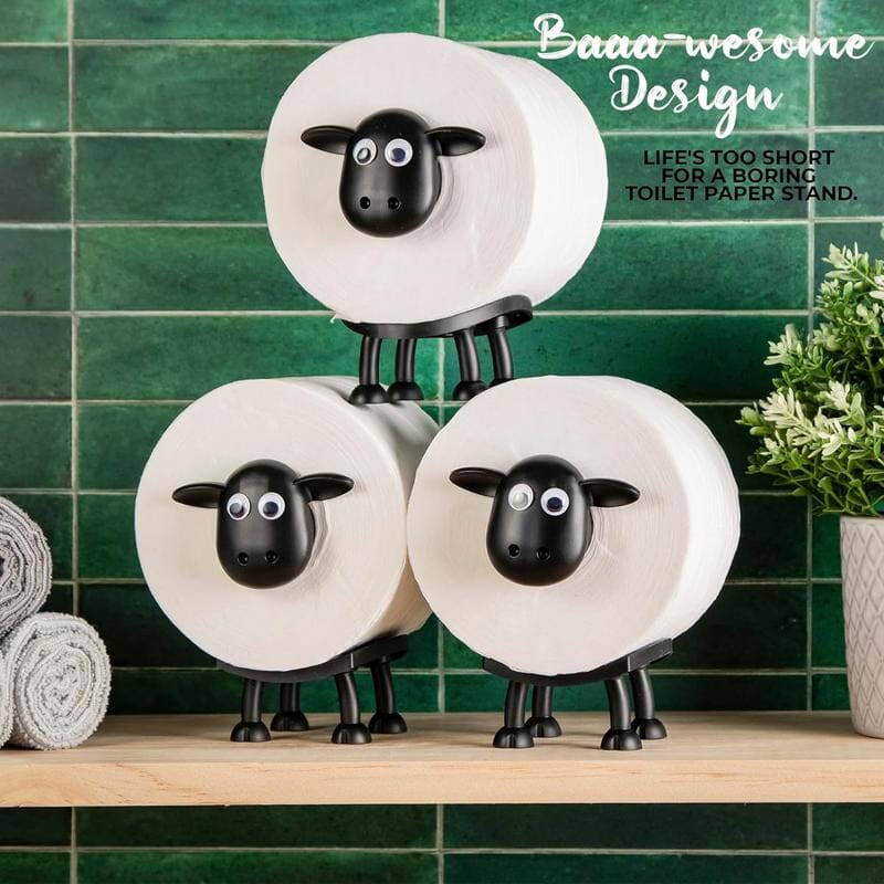 Sheep Toilet Paper Roll Holder - Image 5