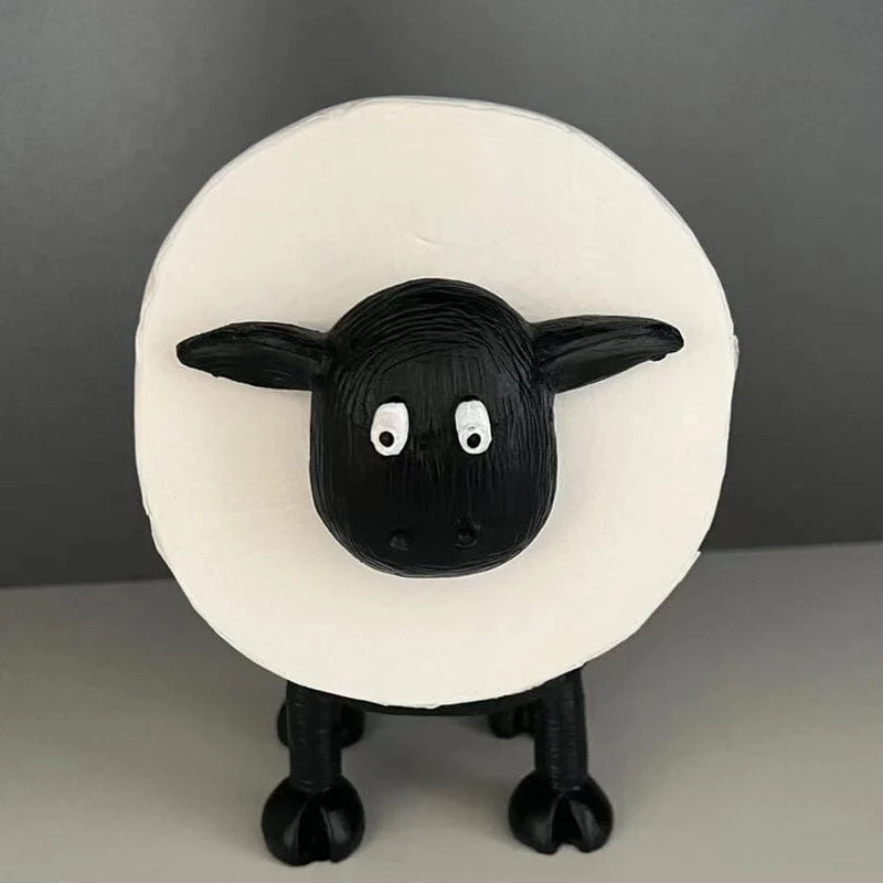 Sheep Toilet Paper Roll Holder - Image 9