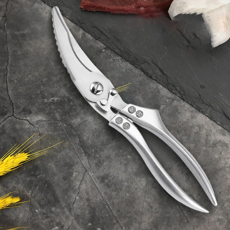 Stainless Steel Bone-Cut Kitchen Scissors - Image 13