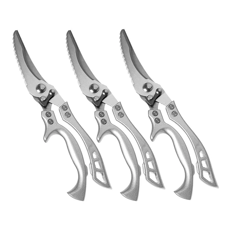Stainless Steel Bone-Cut Kitchen Scissors - Image 19