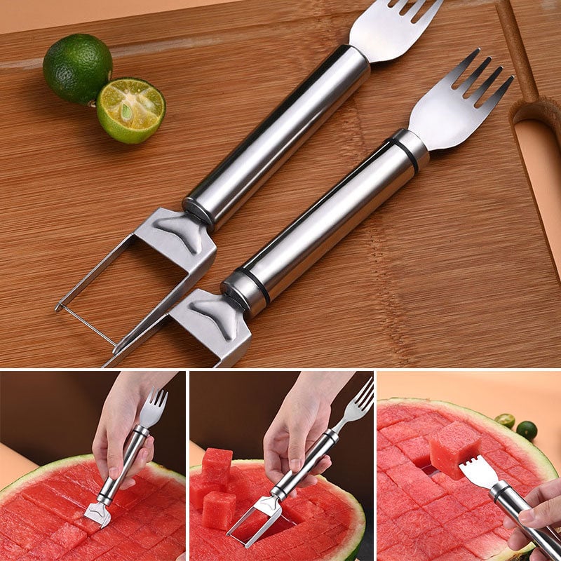 Stainless Steel Watermelon Fork - Image 7