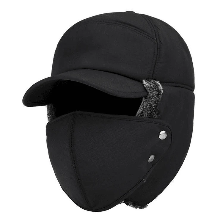 Unisex windproof & warm & ear protection & face protection hat - Image 10