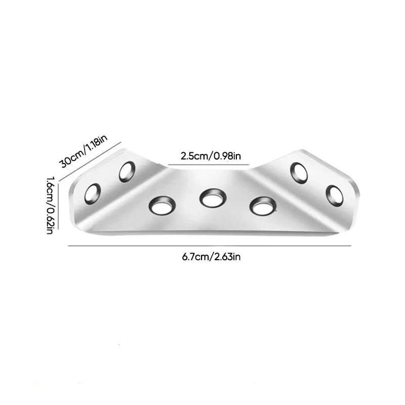 Universal Stainless Steel Furniture Corner Connector(10pcs) - Image 10