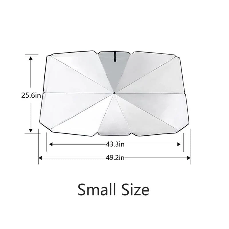 Vehicle Windshield Sun Umbrella - Image 7