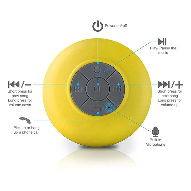 Waterproof Mini Bluetooth Speaker - Image 5