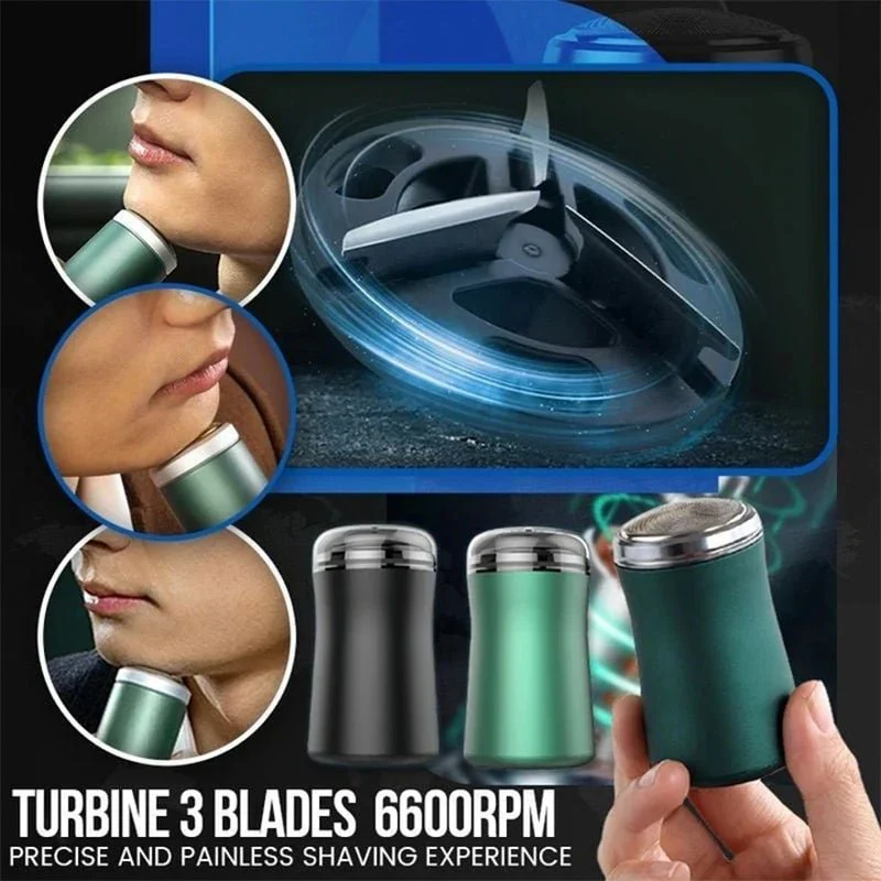 Waterproof Pocket Size Washable Electric Razor - Image 2