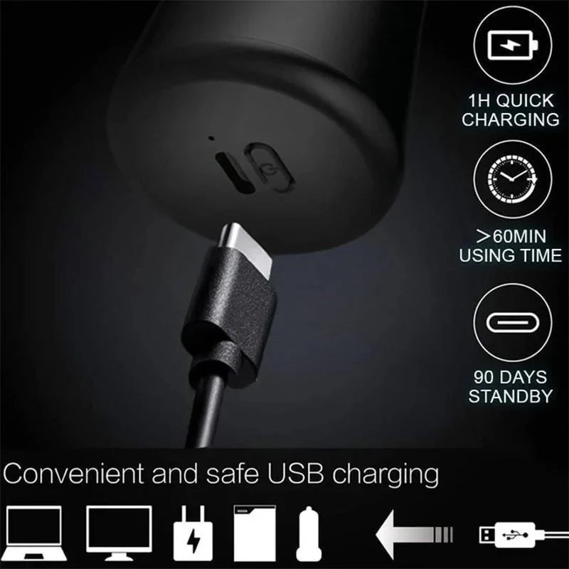 Waterproof Pocket Size Washable Electric Razor - Image 5