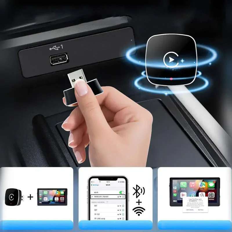 Wireless carplay Adapter for iPhone/Android - Image 5