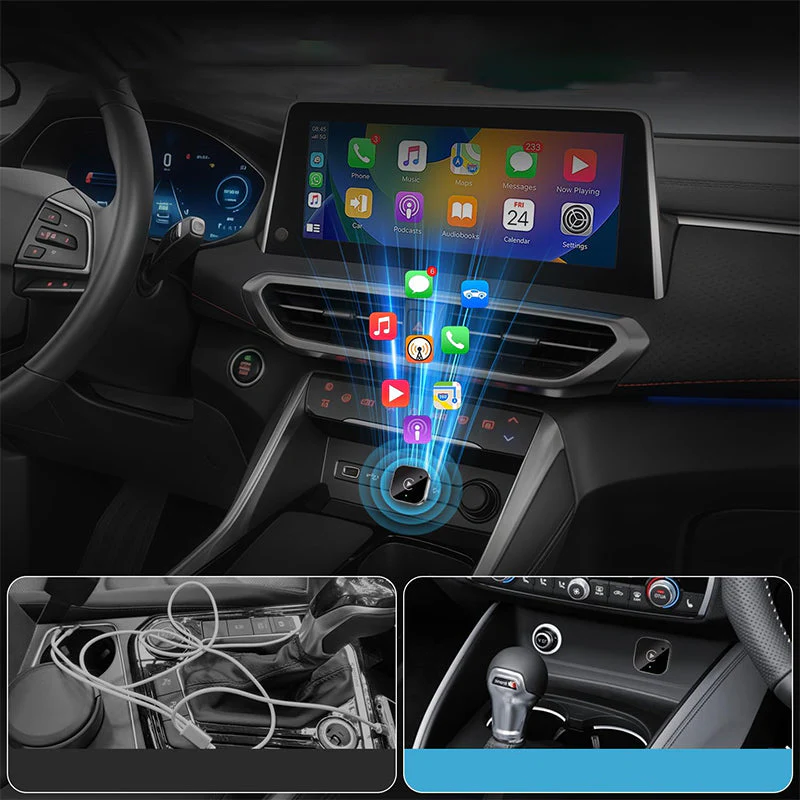 Wireless carplay Adapter for iPhone/Android - Image 9