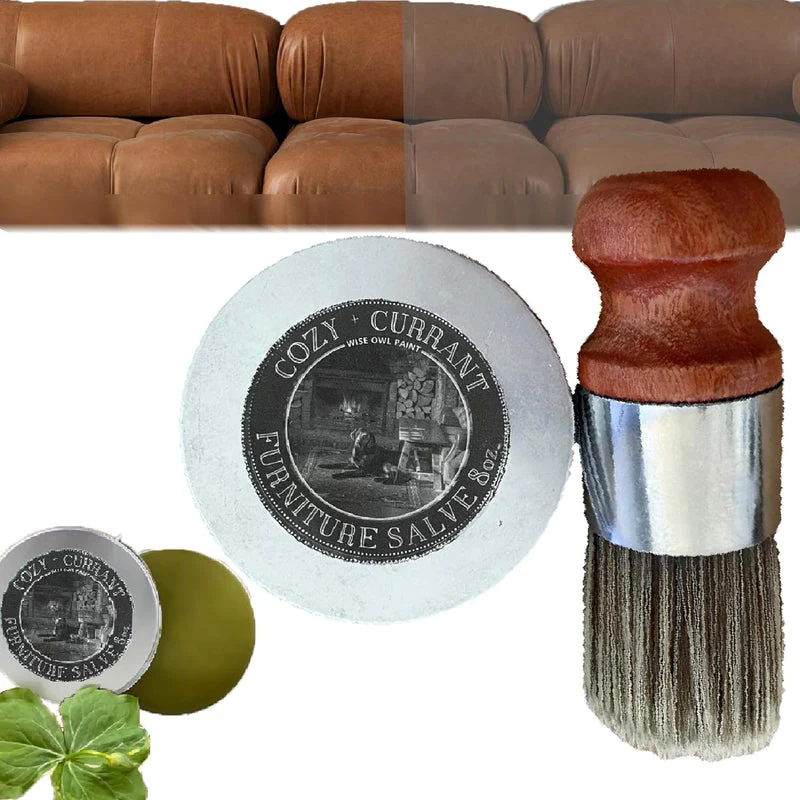 Wise Owl Furniture Salve & Brush - Image 7