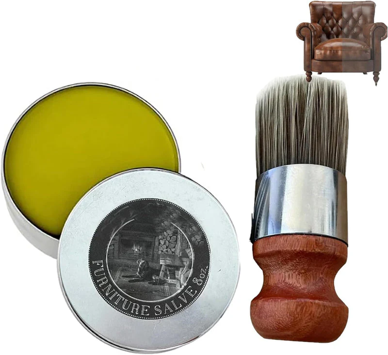 Wise Owl Furniture Salve & Brush - Image 8