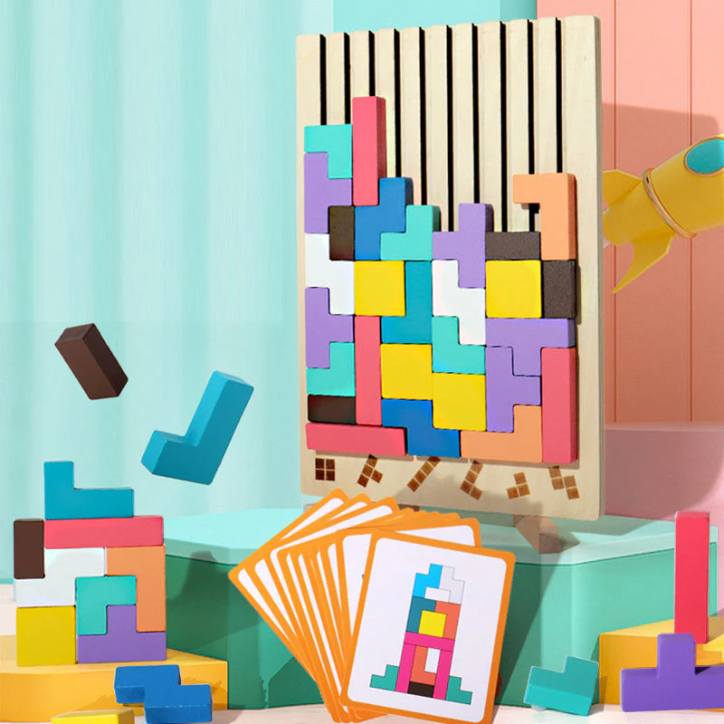 Wooden Stacking Puzzle Toy - Image 14