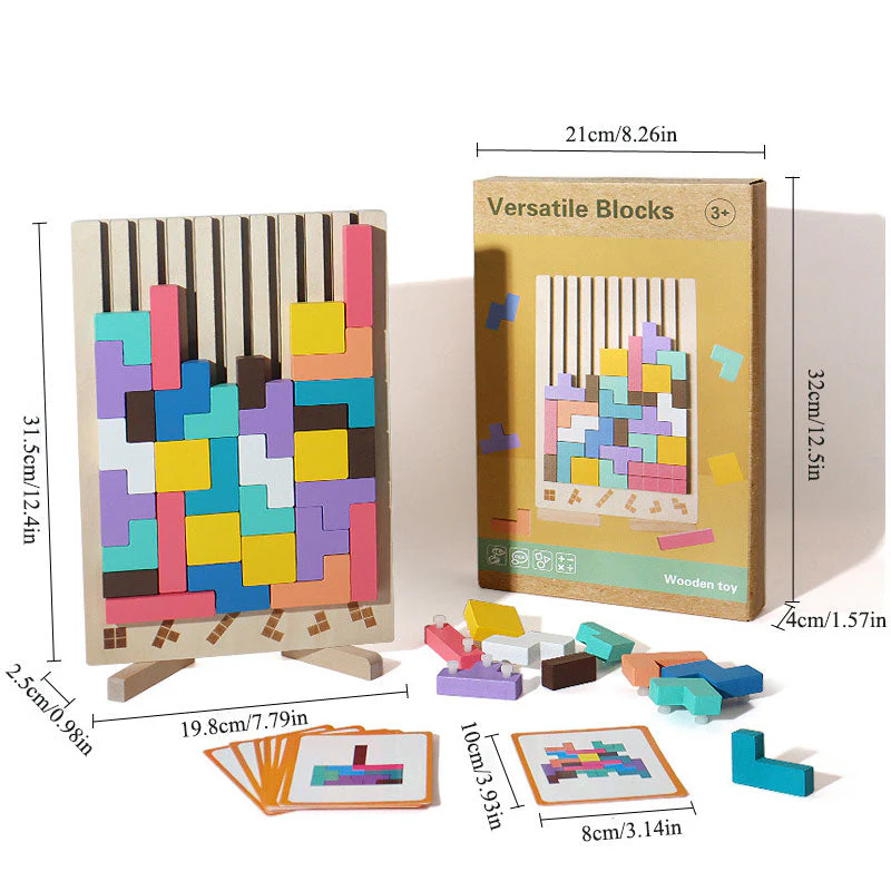 Wooden Stacking Puzzle Toy - Image 15